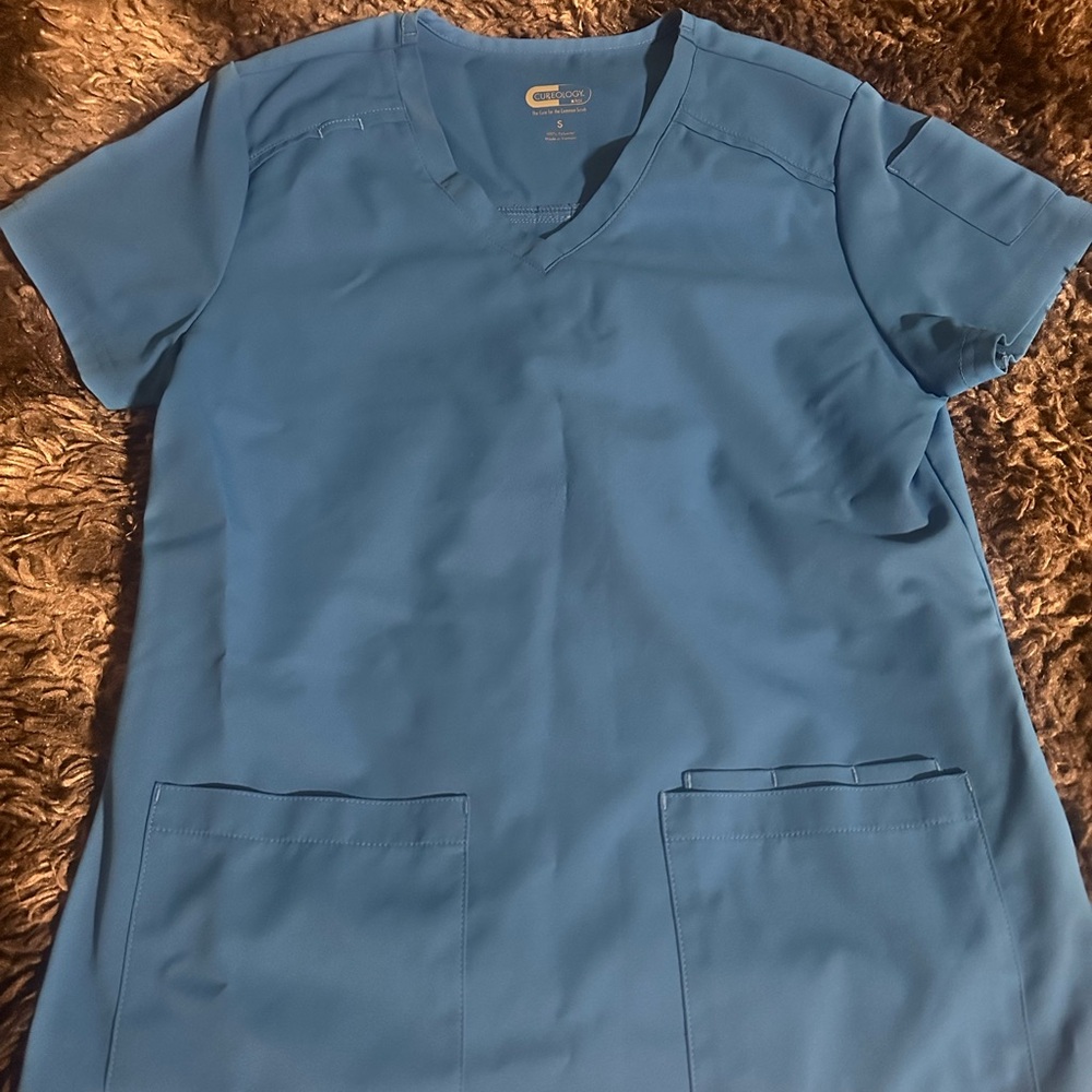 Koi Blue Scrub Set Small